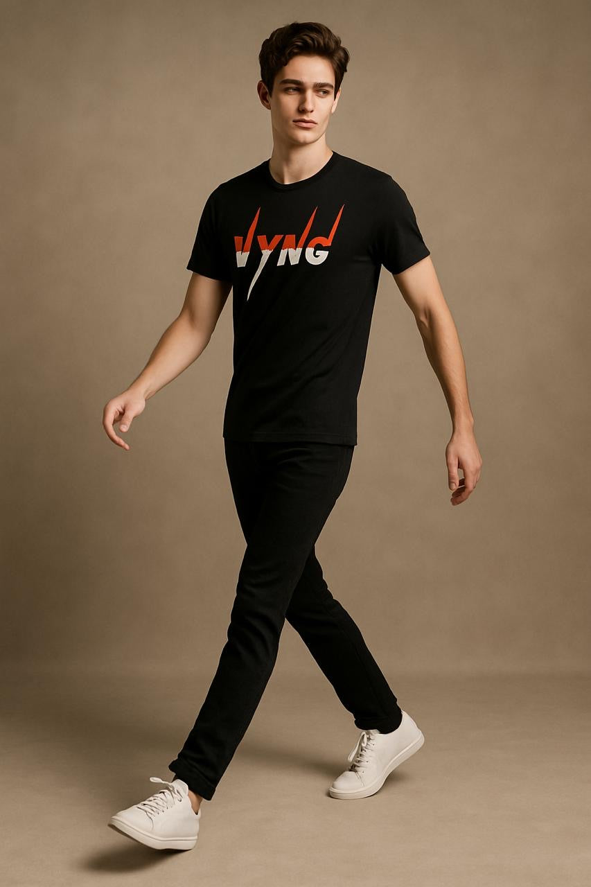 VYNG Logo Printed T-Shirt