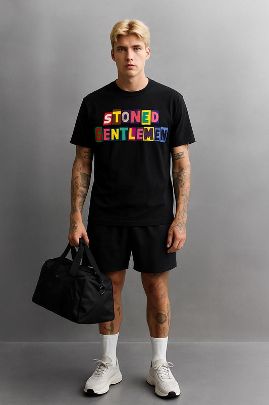 Black - Stoned Gentlemen Tee
