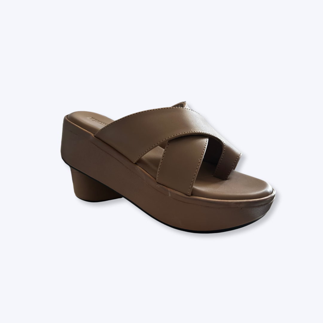 Mriduka Sandals - Light Brown