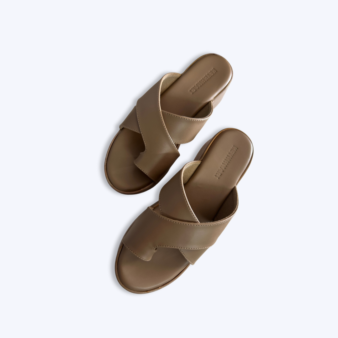 Mriduka Sandals - Light Brown