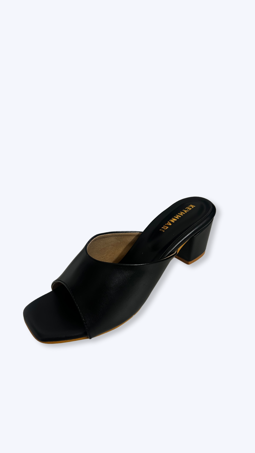Daily Wear Block Heel Sandals - Black