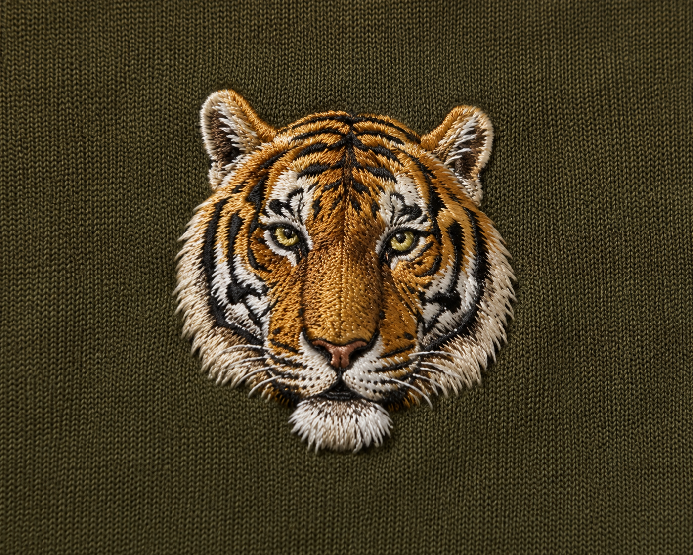 GREEN - BENGAL TIGER UNISEX TSHIRTS