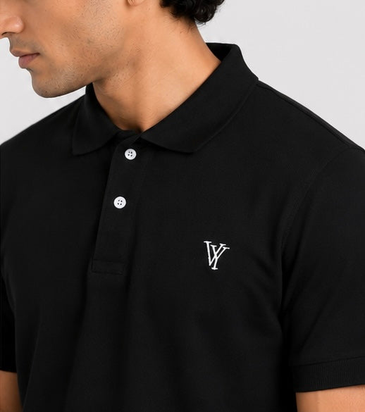 Black - Perfect Fit Polo