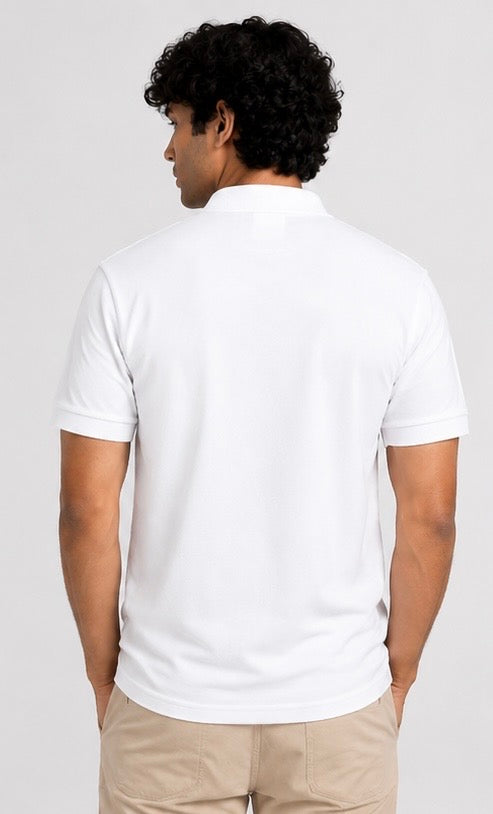 White - Perfect Fit Polo