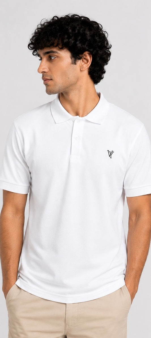 White - Perfect Fit Polo