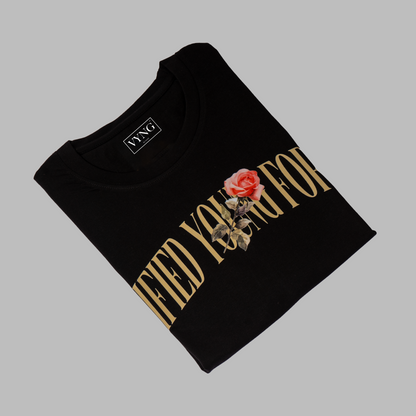 Certified Young Forever - Black Tee