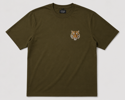 GREEN - BENGAL TIGER UNISEX TSHIRTS